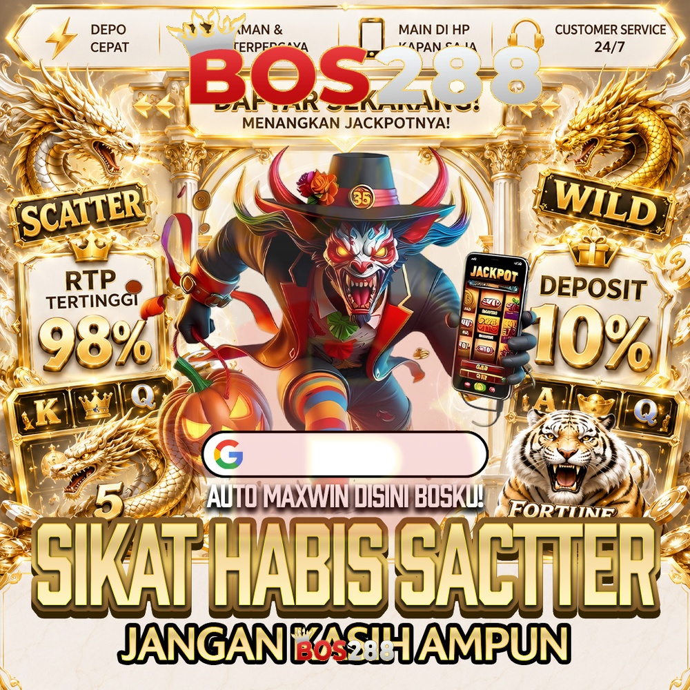 banner BOS288: Link Alternatif Situs Bandar Slot Online Login Via Apk Terbaru